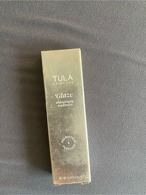 Tula Glaze Plumping Lip Treatment — Metallic Gold Packaging